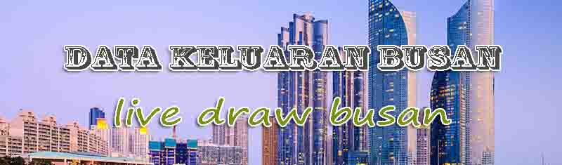 data keluaran busan 2025